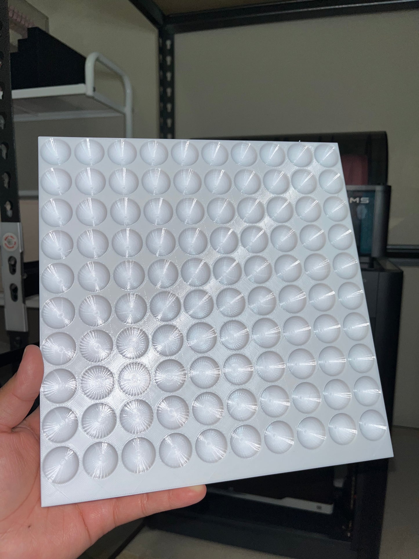 3D Printed Tray for 20mm Beads
