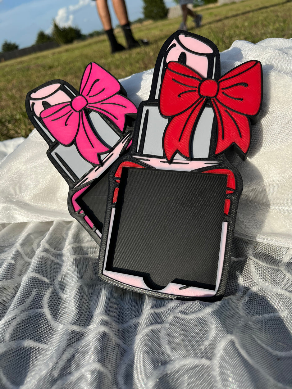 Lipstick Sticky Notes Holder
