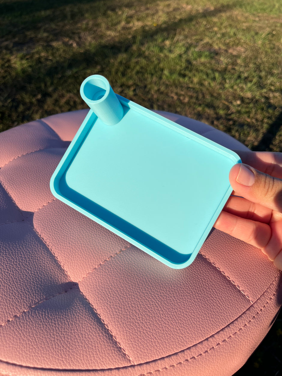 Rectangle Pen Stand with Tray for Regular or Rhinestone Pens