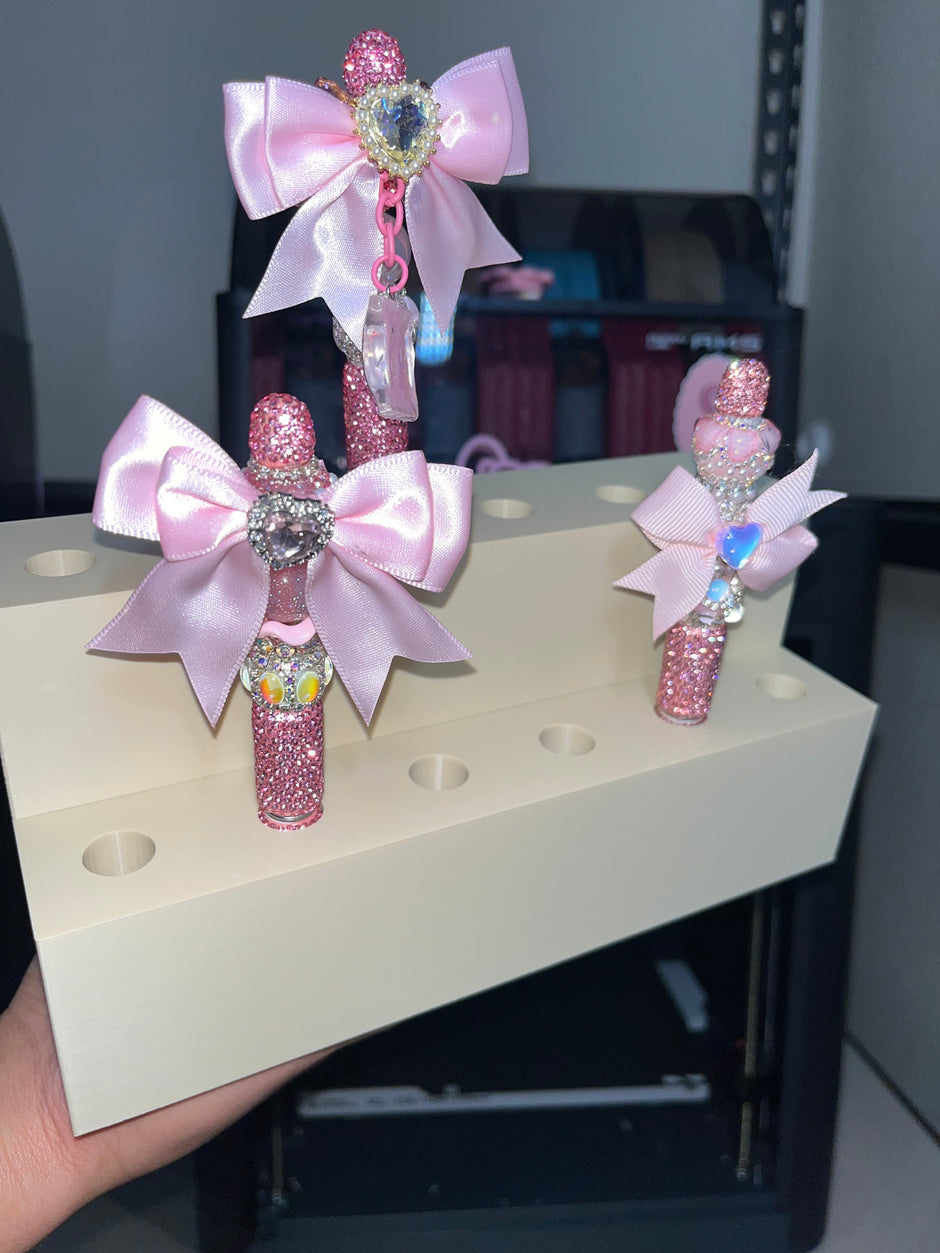 Pen Display for 12 Clay Rhinestone Pens (15mm)