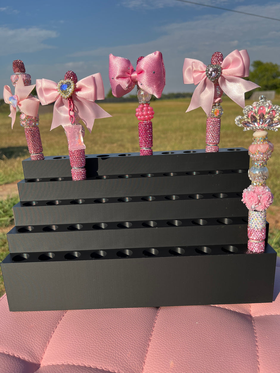 Pen Display for 50 Clay Rhinestone Pens (15mm)