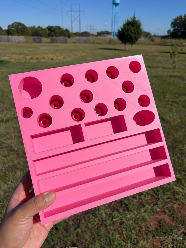 Build Station Plate with Universal Size Pen Slots