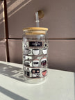 Coffee Bar 16oz Glass Cups