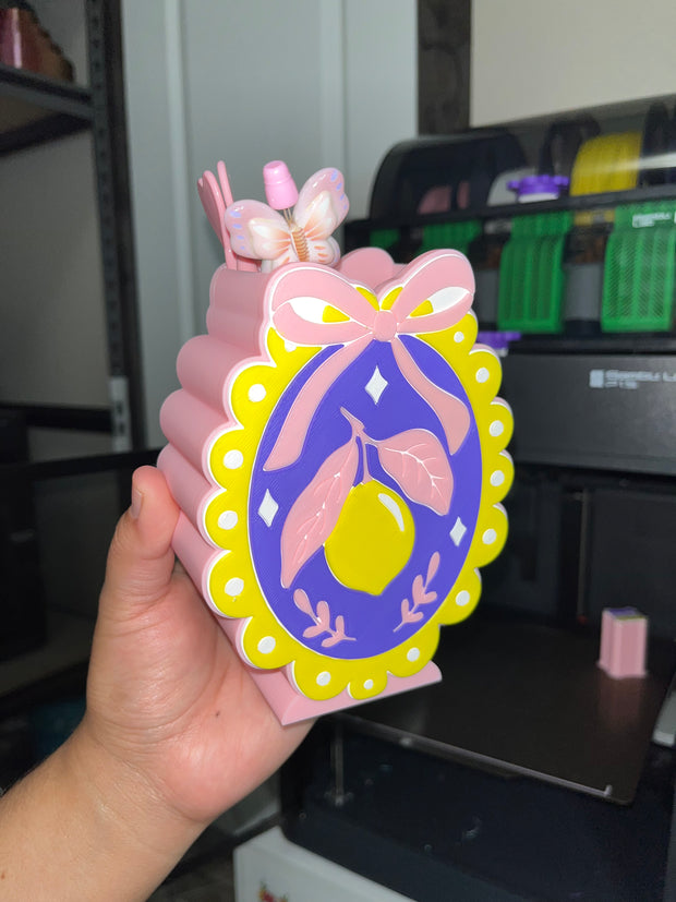 Lemons Pen Holder