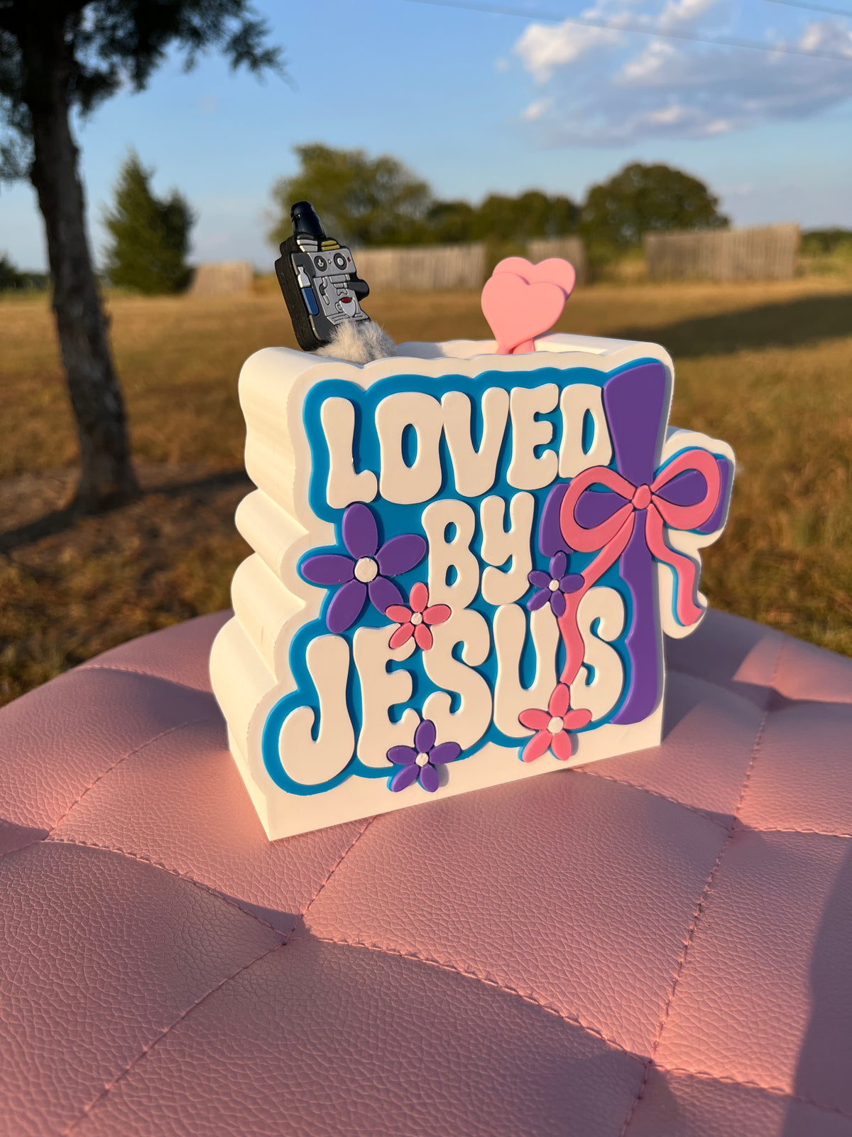 Loved by Jesus Pen Holder