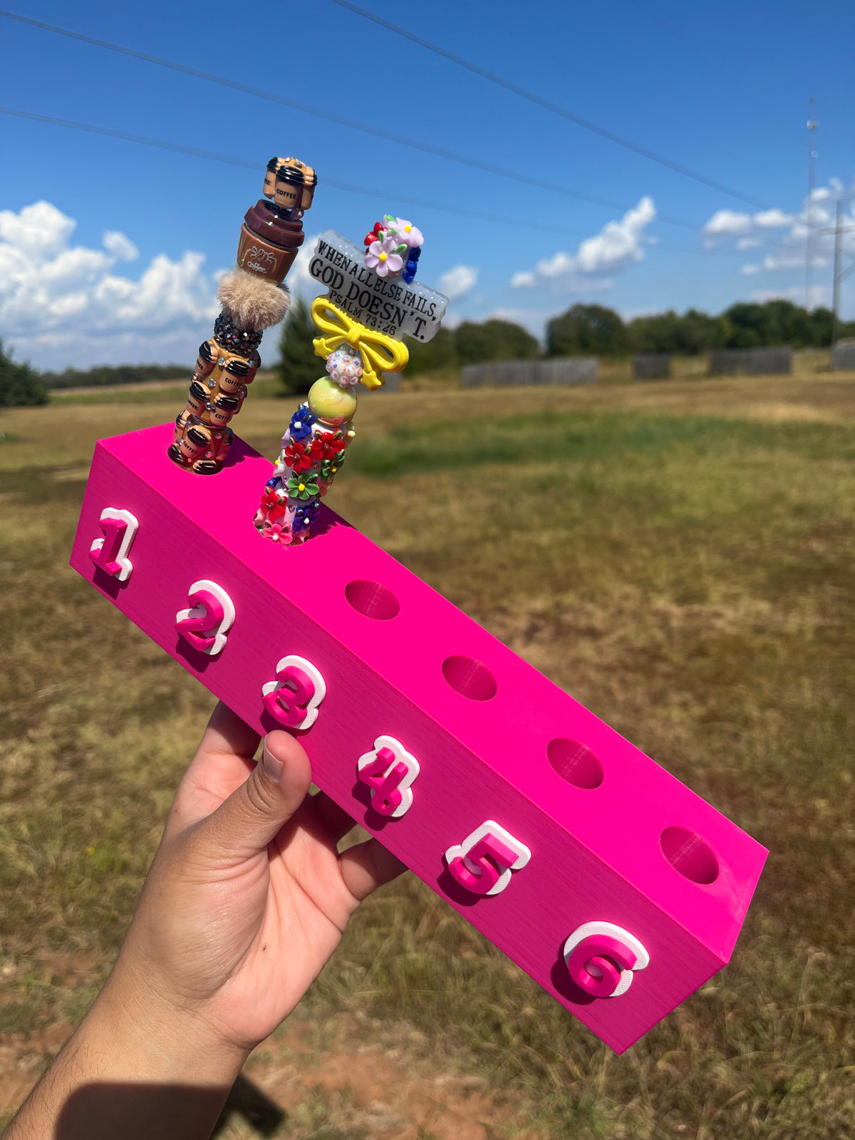 Pen Display for 6 Pens (15mm, 20mm)