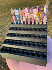 Universal Pen Display for 50 Pens with “lock-in” feature