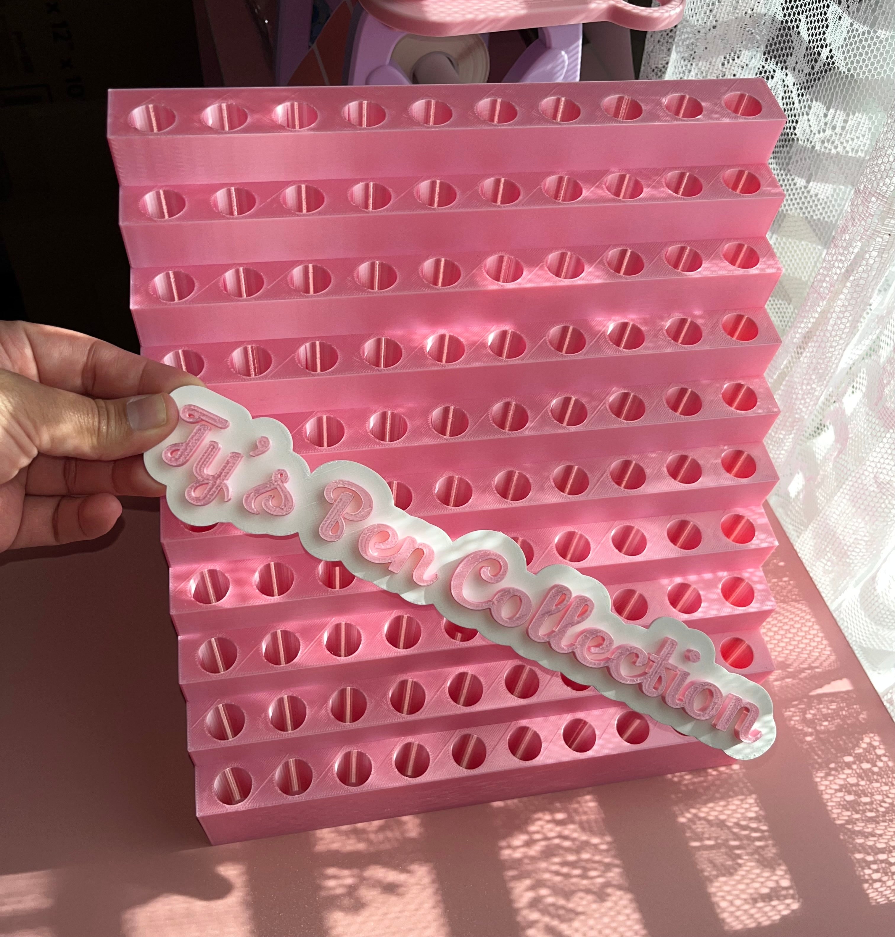 Pen Display for 100 Clay Rhinestone Pens (15mm)
