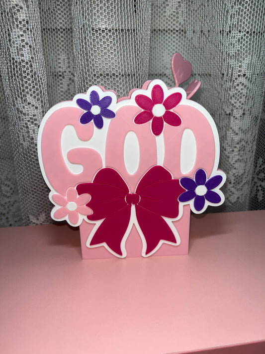 3D Printed “GOD” Pen Holder