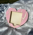 Concha Heart Sticky Notes Holder