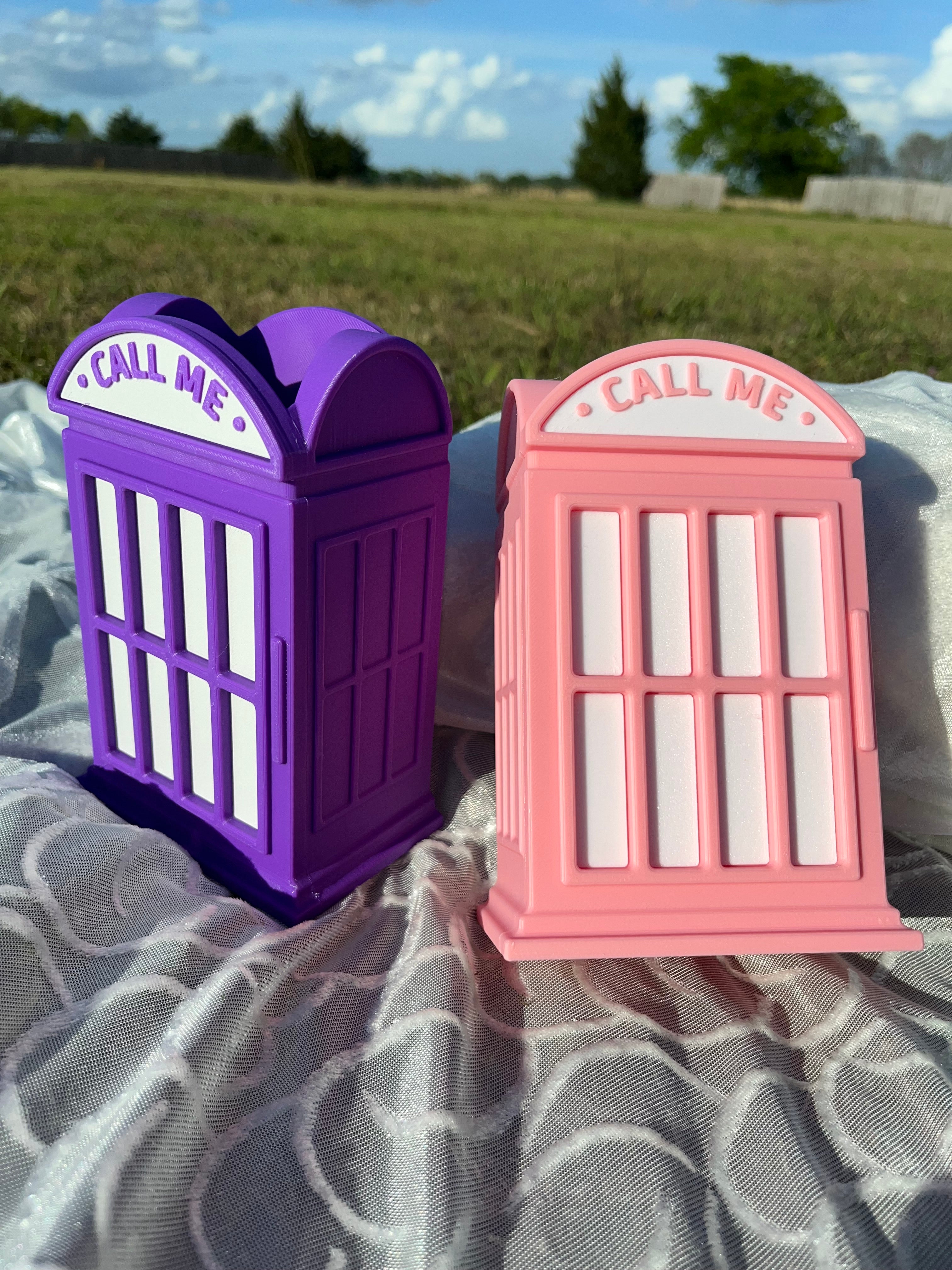 Phone Booth Soap Holder