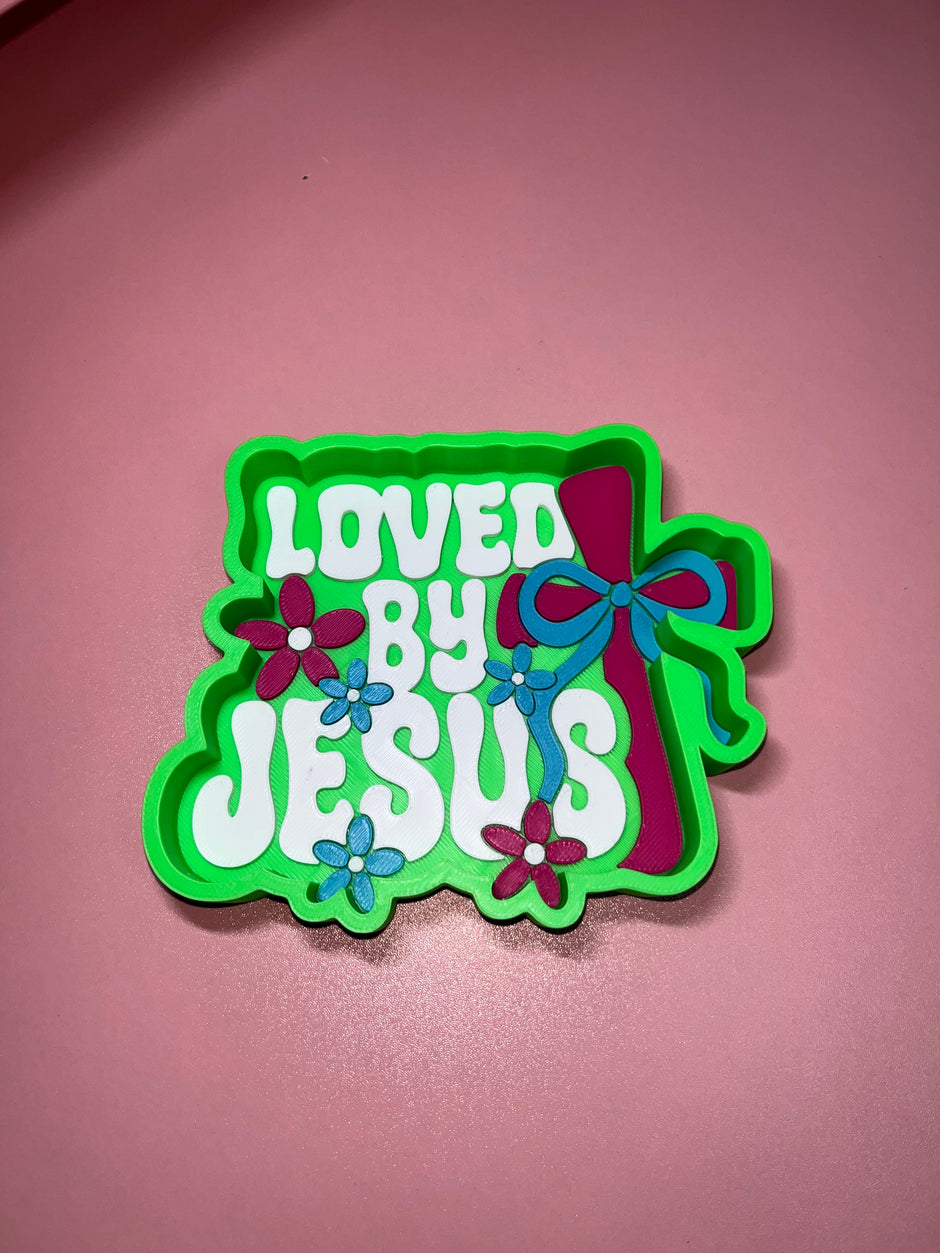 Loved By Jesus Trinket Dish/Tray
