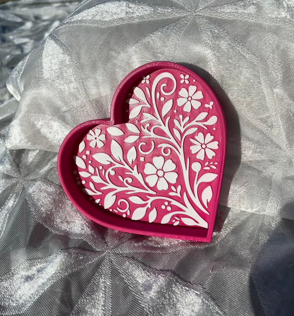 Heart Trinket Dish Tray