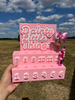 Display for Regular/Rhinestone Pens (13mm, 15mm) with numbers and name plate