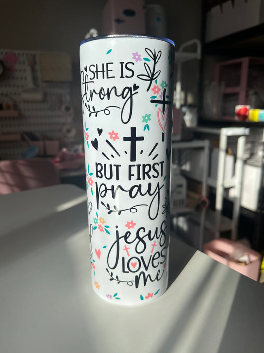 “SALE” Faith 20oz Stainless Steel Tumblers