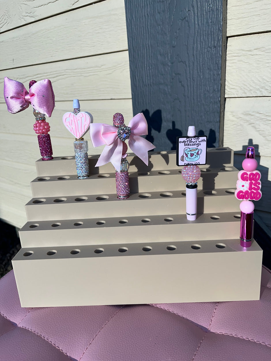 Pen Display for 20 Regular pens & 30 Rhinestones pens (10mm, 15mm)