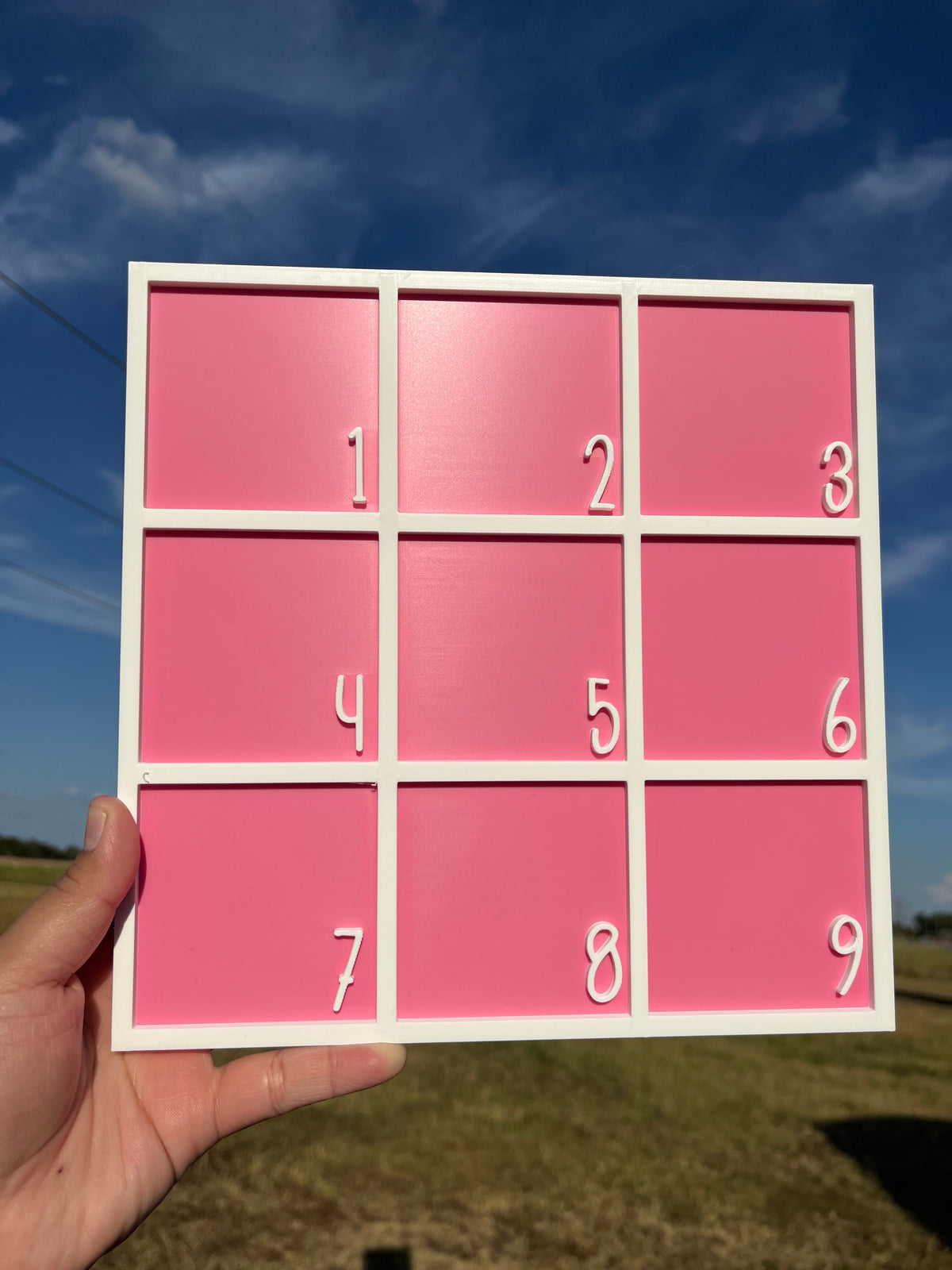 Claim Board 1-9