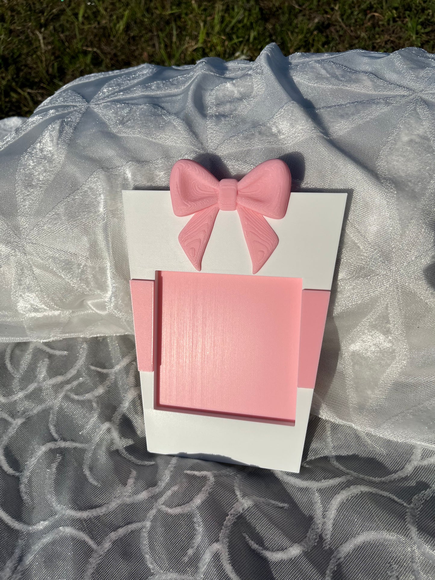 3D Printed Sticky Notes Holder
