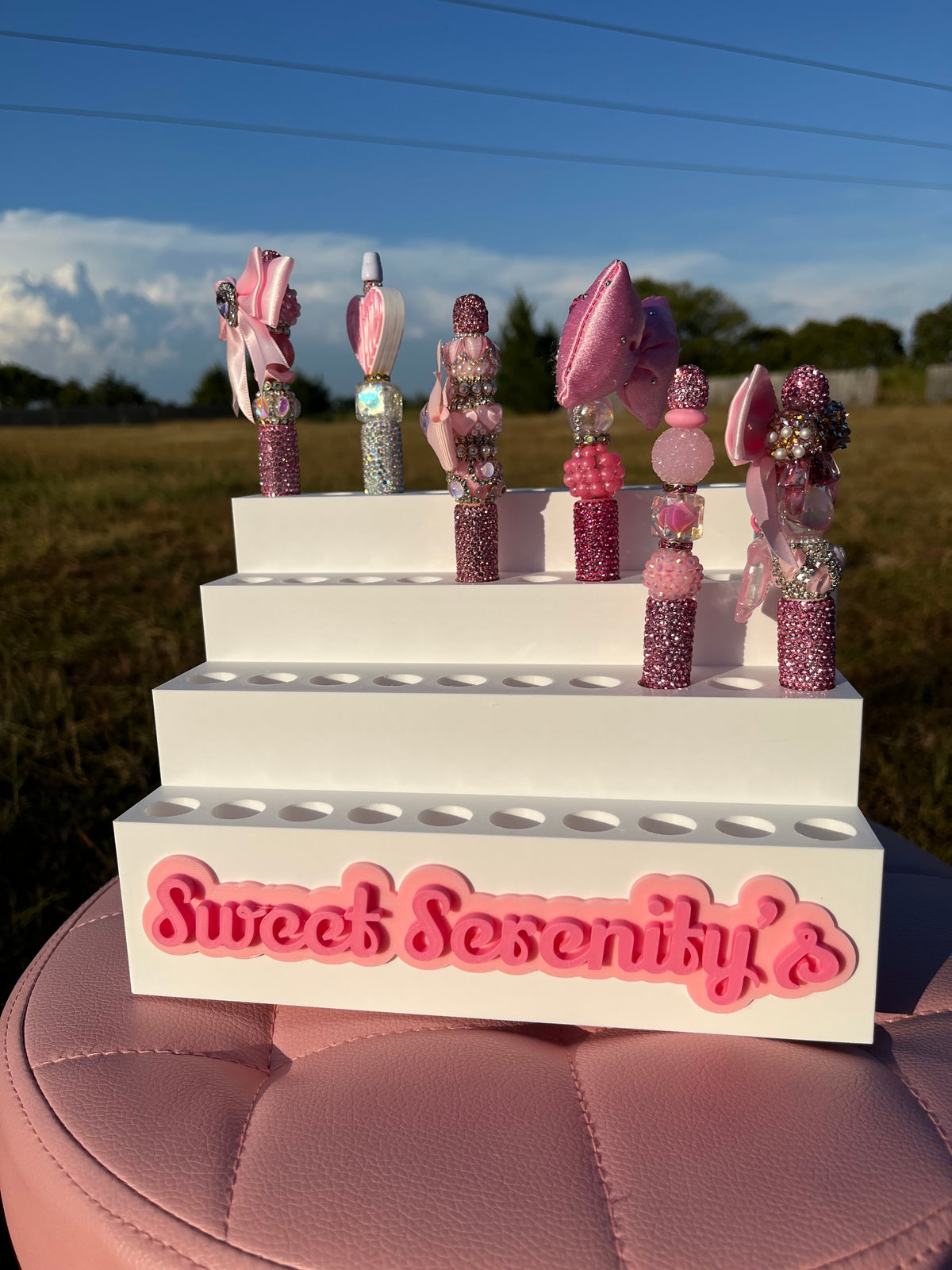 Name Plate for Tier Displays