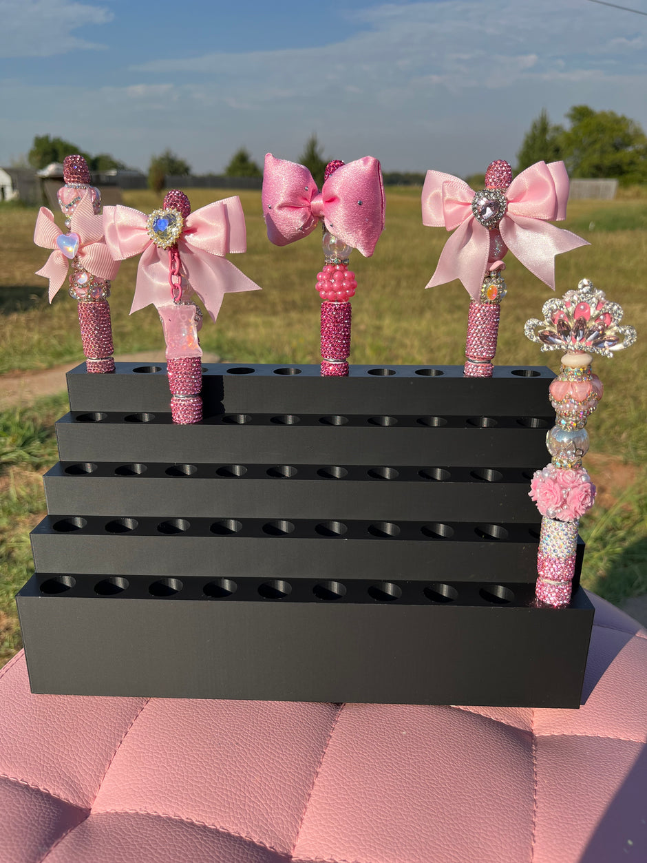 Pen Display for 50 Clay Rhinestone Pens (15mm)