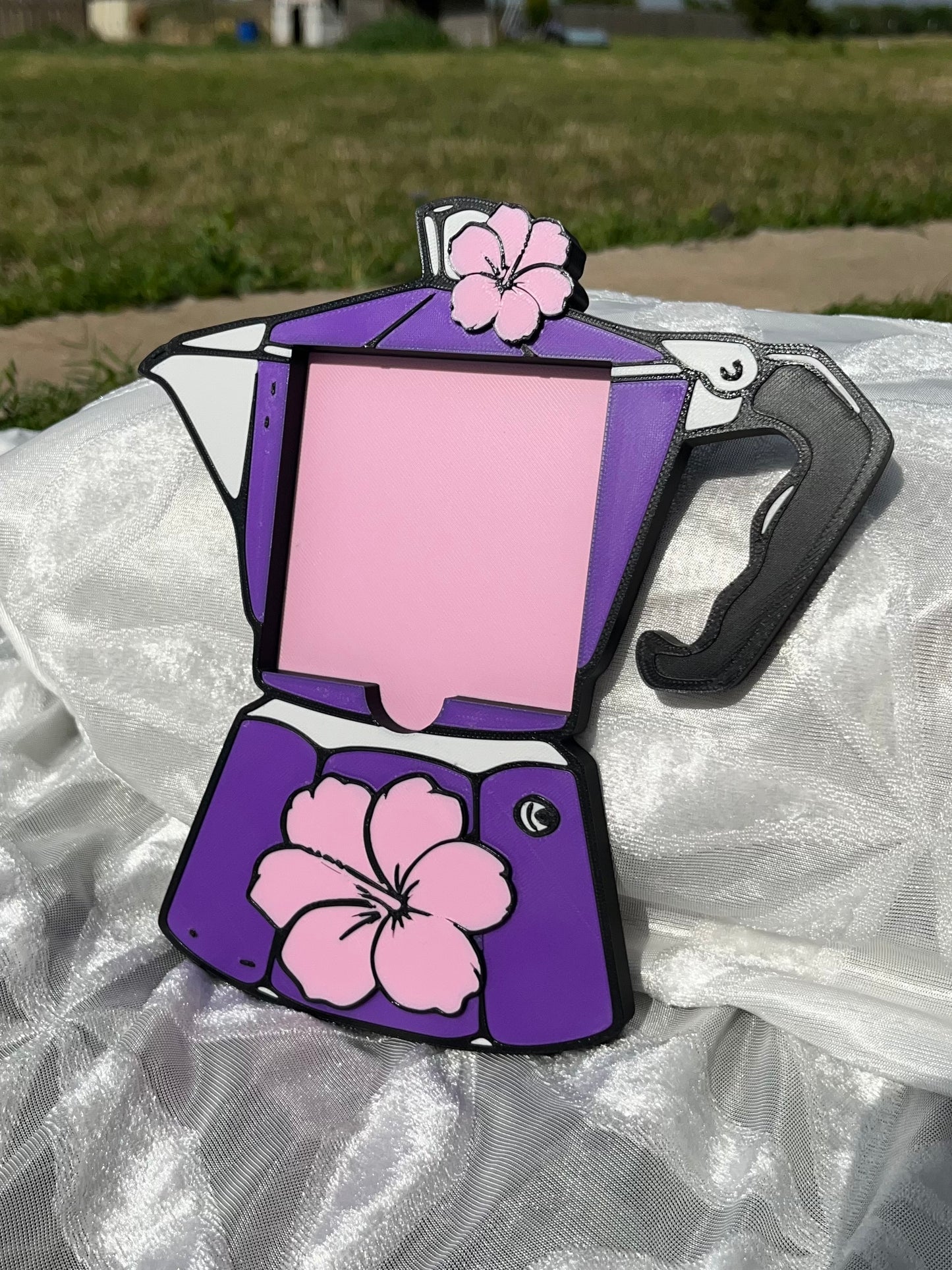 3D Printed “Coffee” Sticky Notes Holder