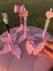 Angel Wings Single Pen Holder for Regular or Rhinestone Pens
