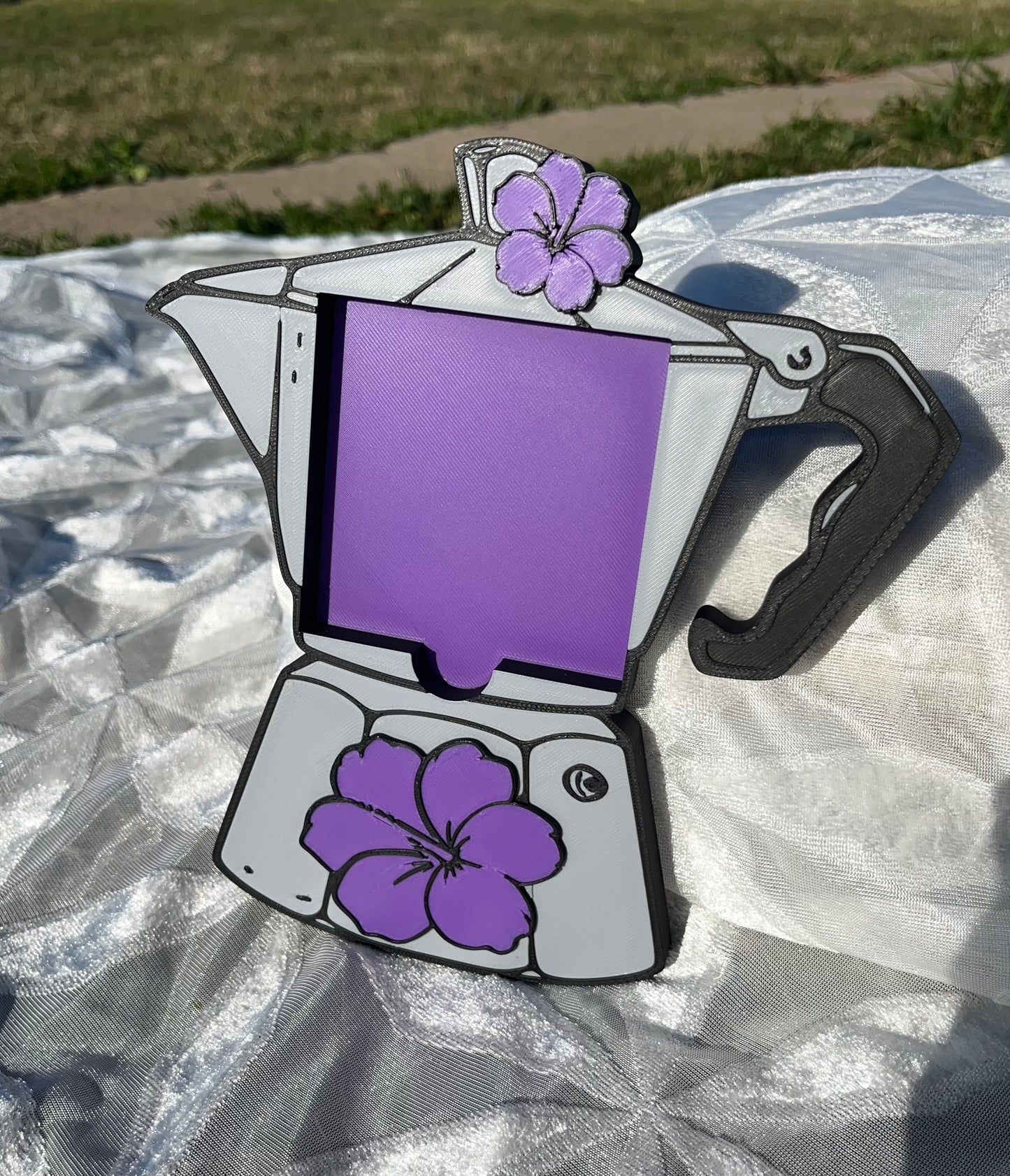3D Printed “Coffee” Sticky Notes Holder