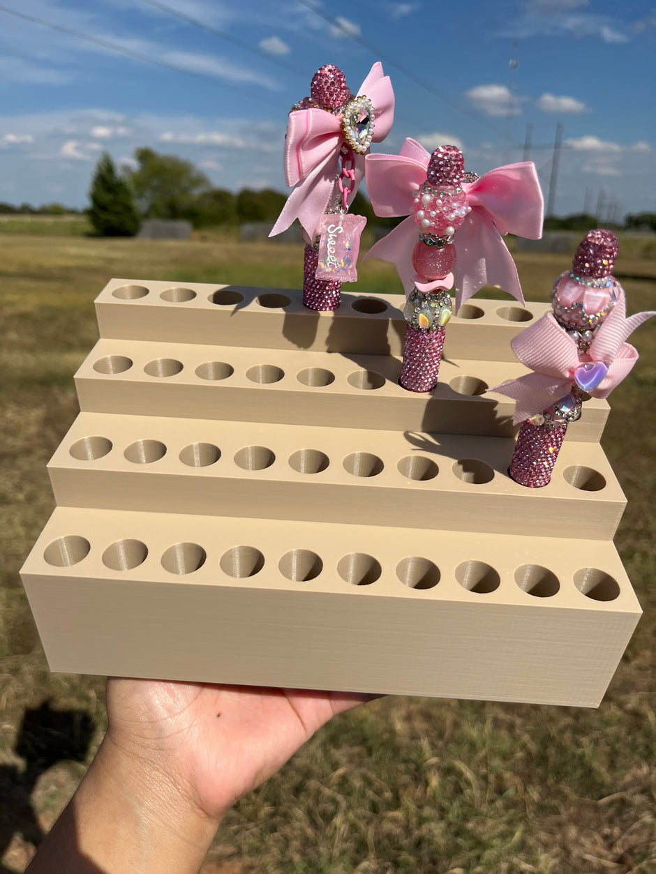 Pen Display for 40 Clay Rhinestone Pens (16mm)