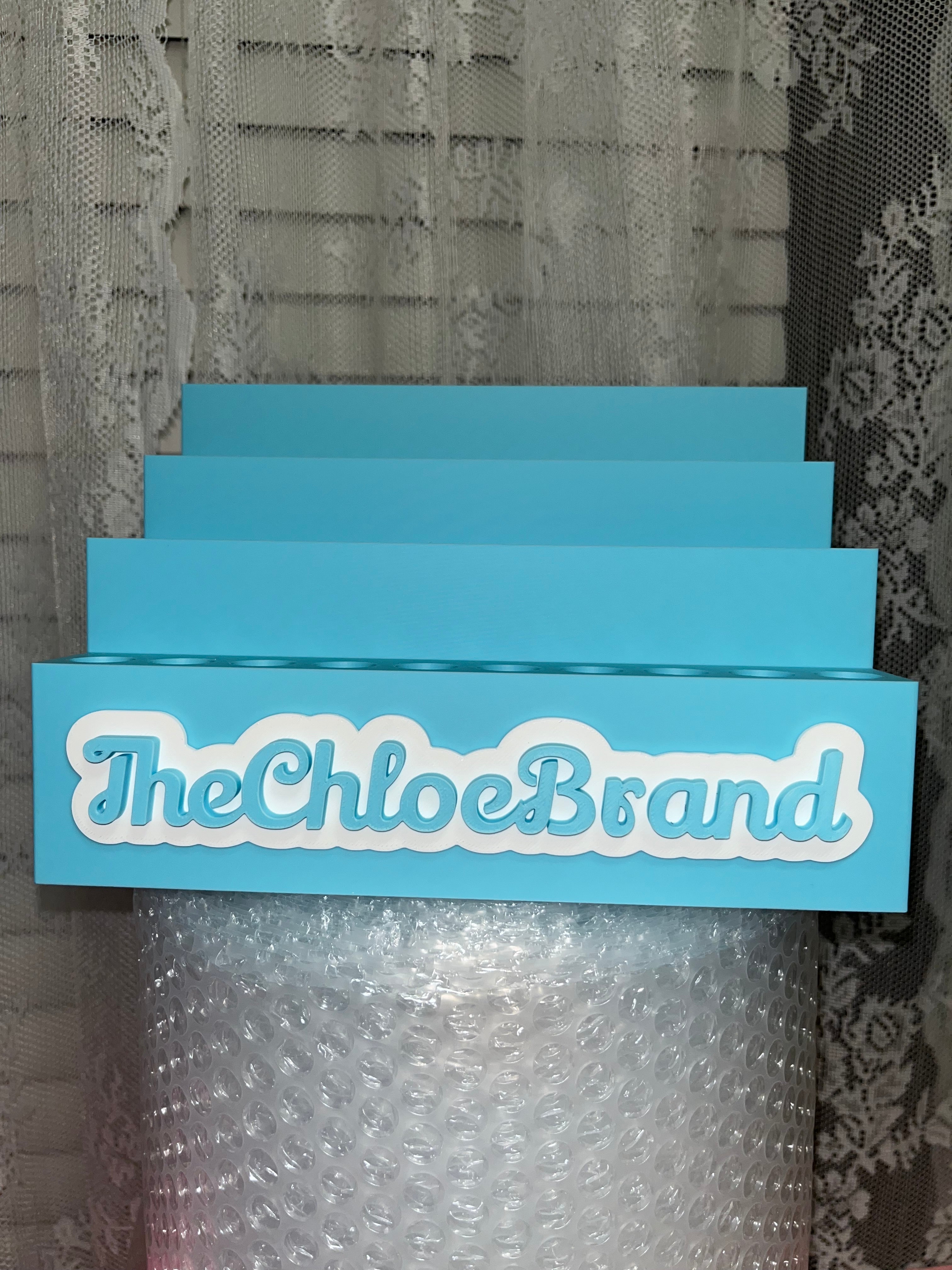 Name Plate for Tier Displays
