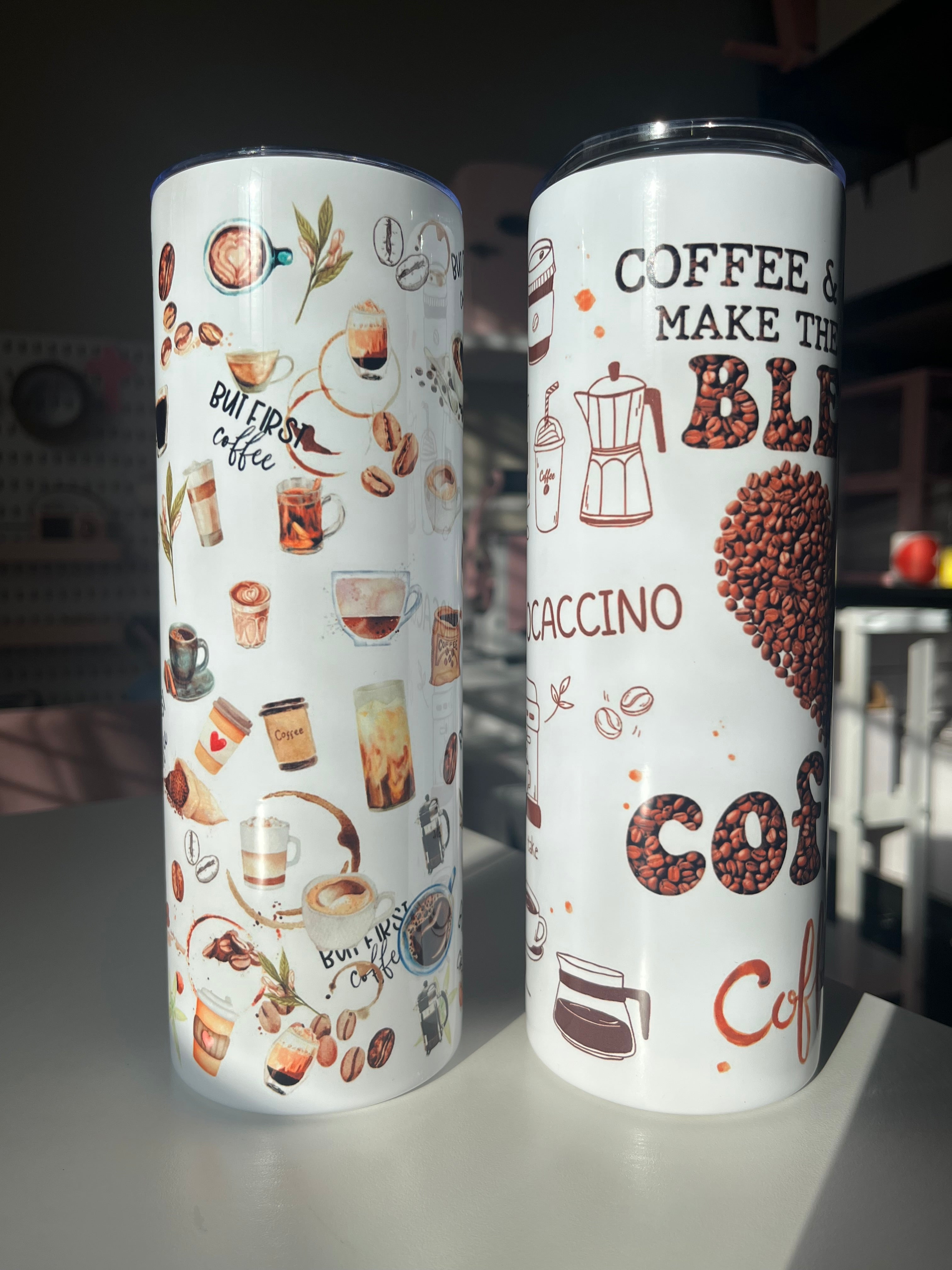 Coffee 20oz Stainless Steel Tumblers