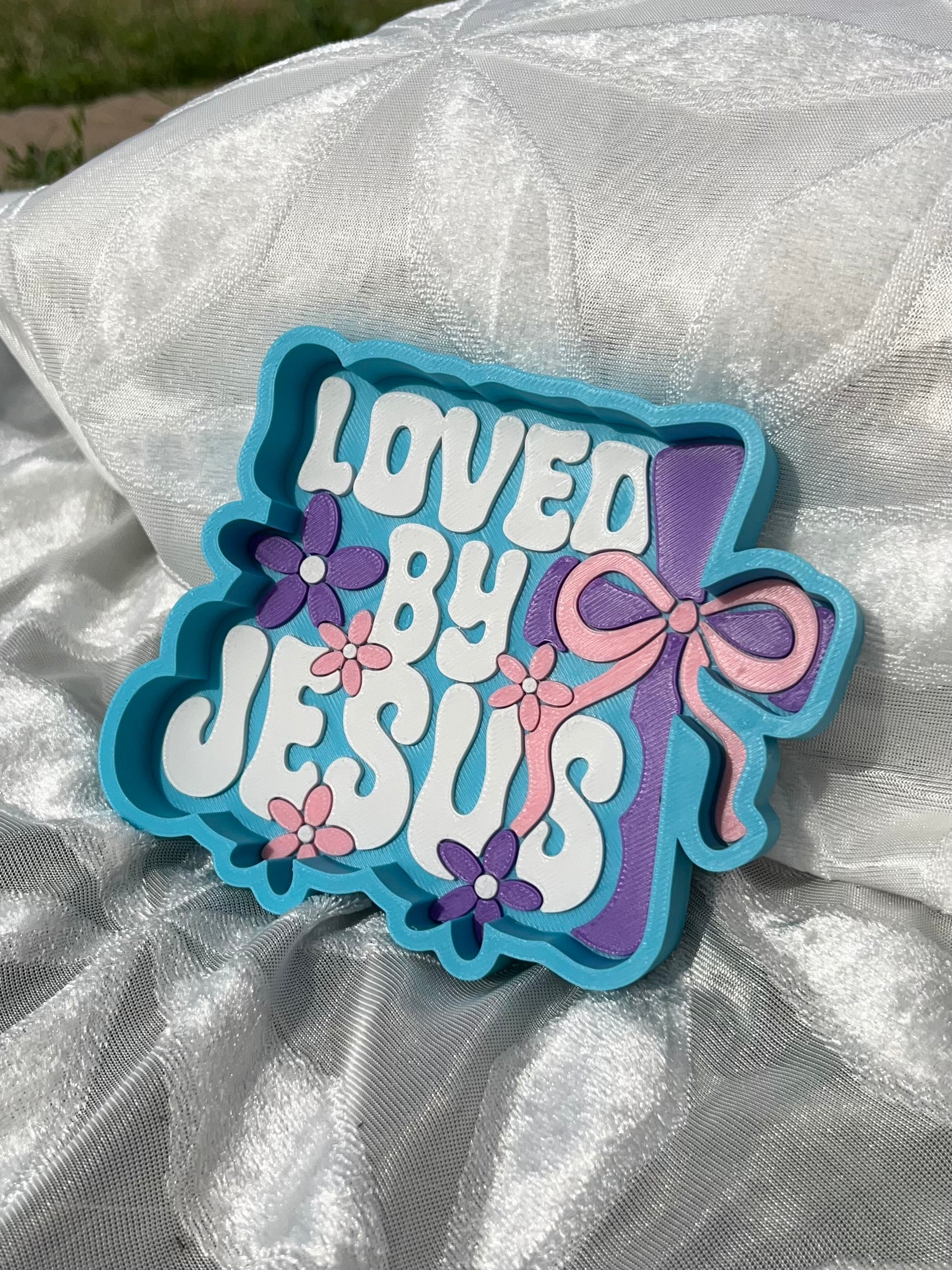 Loved By Jesus Trinket Dish/Tray