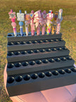 Universal Pen Display for 50 Pens with “lock-in” feature