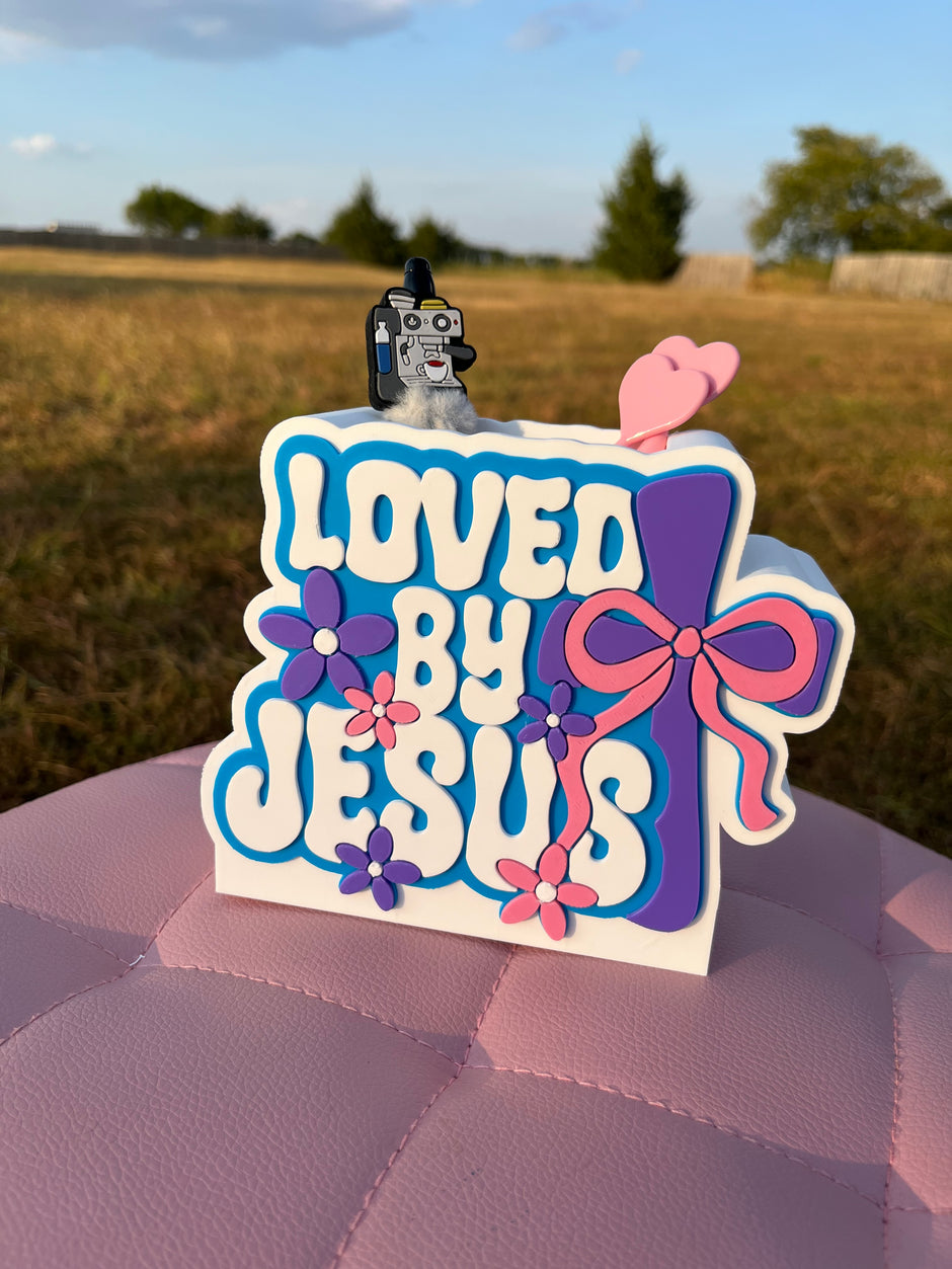 Loved by Jesus Pen Holder