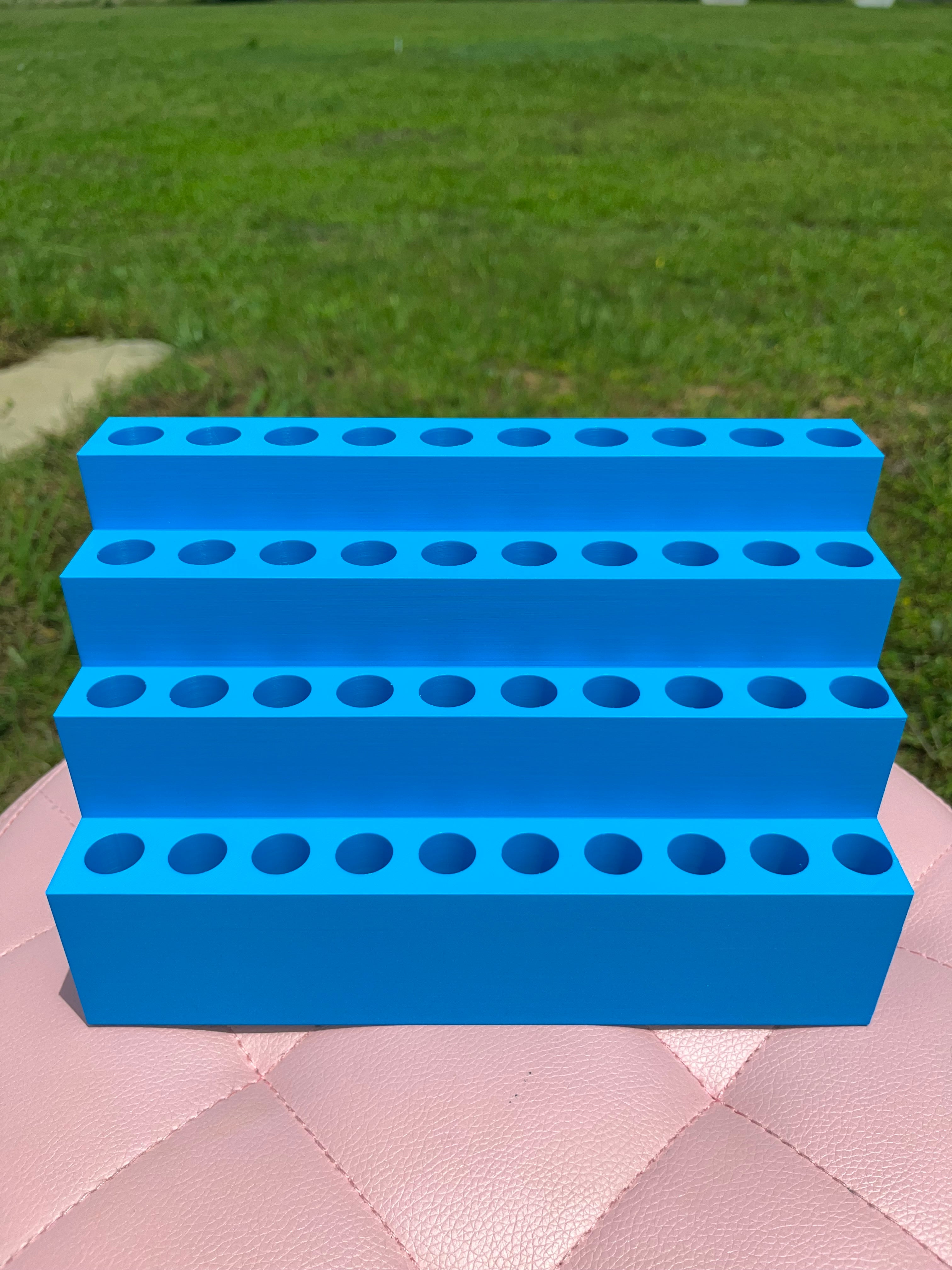 Pen Display for Clay Rhinestone Pens fits 40 pens (2 sizes)