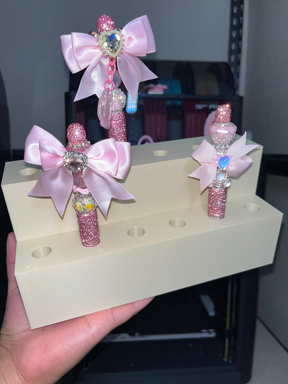 Pen Display for 12 Clay Rhinestone Pens (15mm)