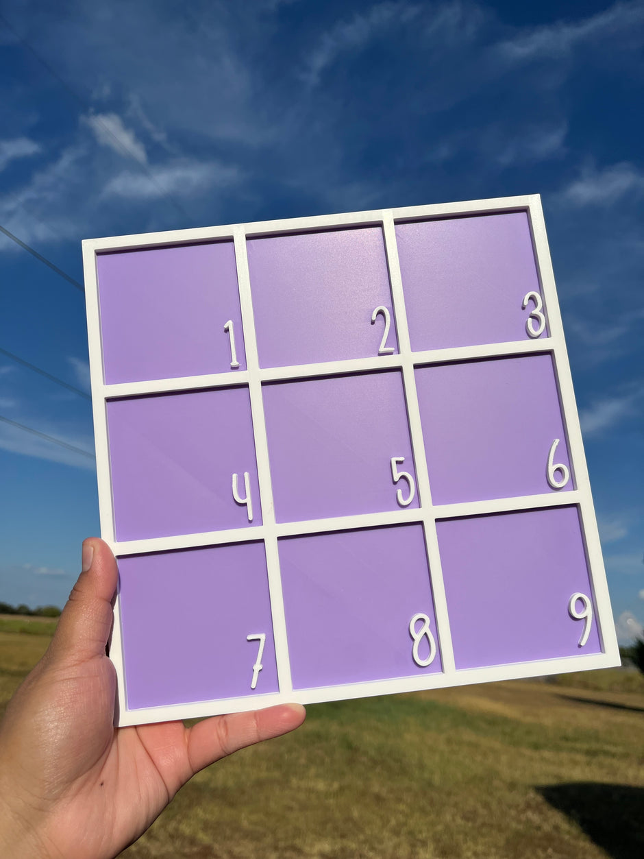 Claim Board 1-9