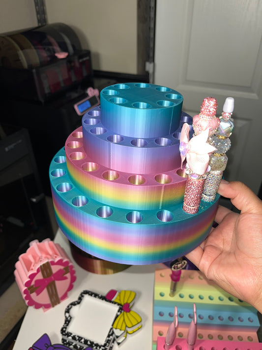 “FINAL SALE” Old Design - 3D Printed Round Pen Display for FANCY Pens