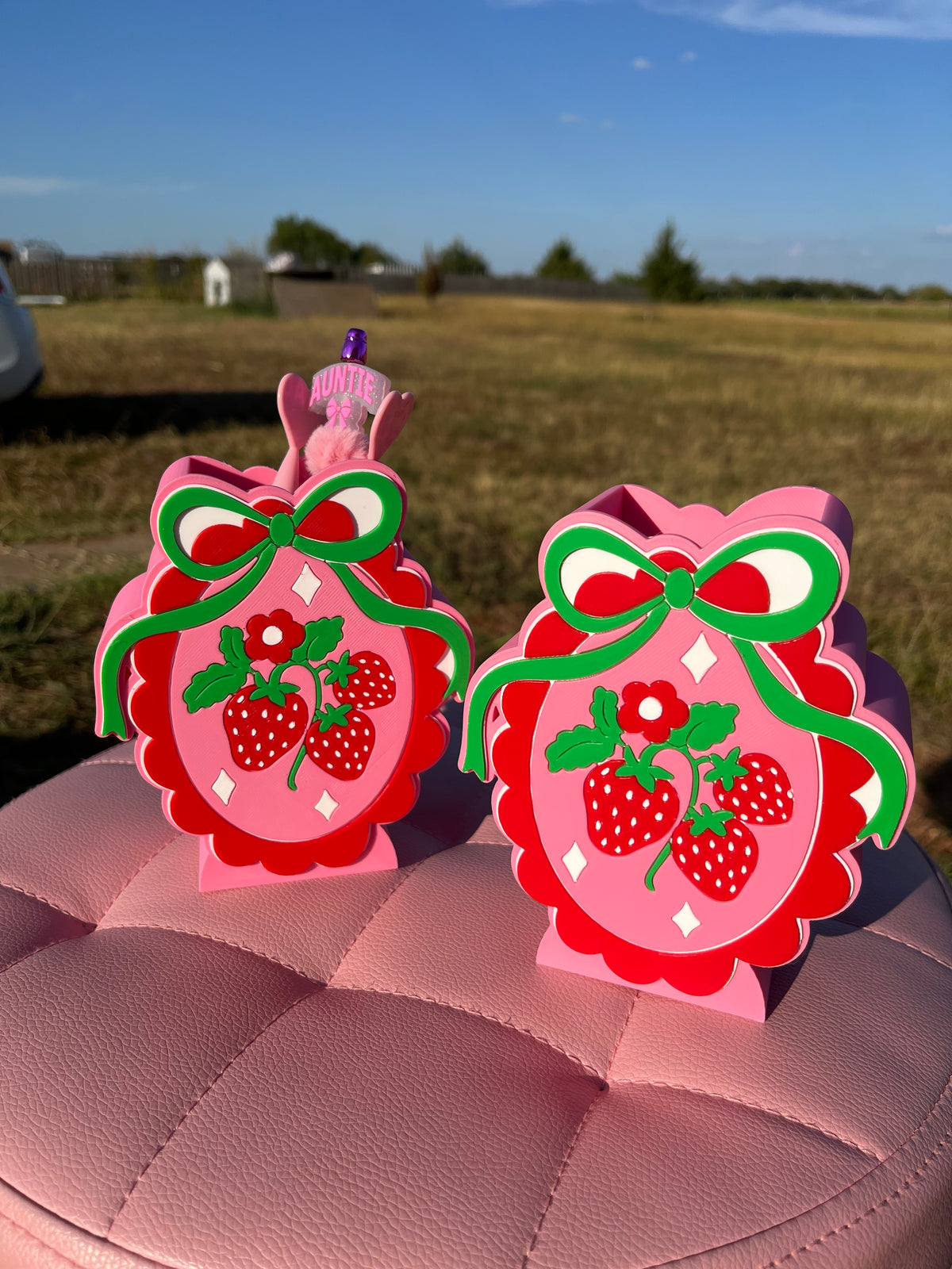 Strawberry Pen Holder
