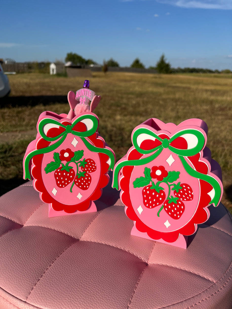 Strawberry Pen Holder