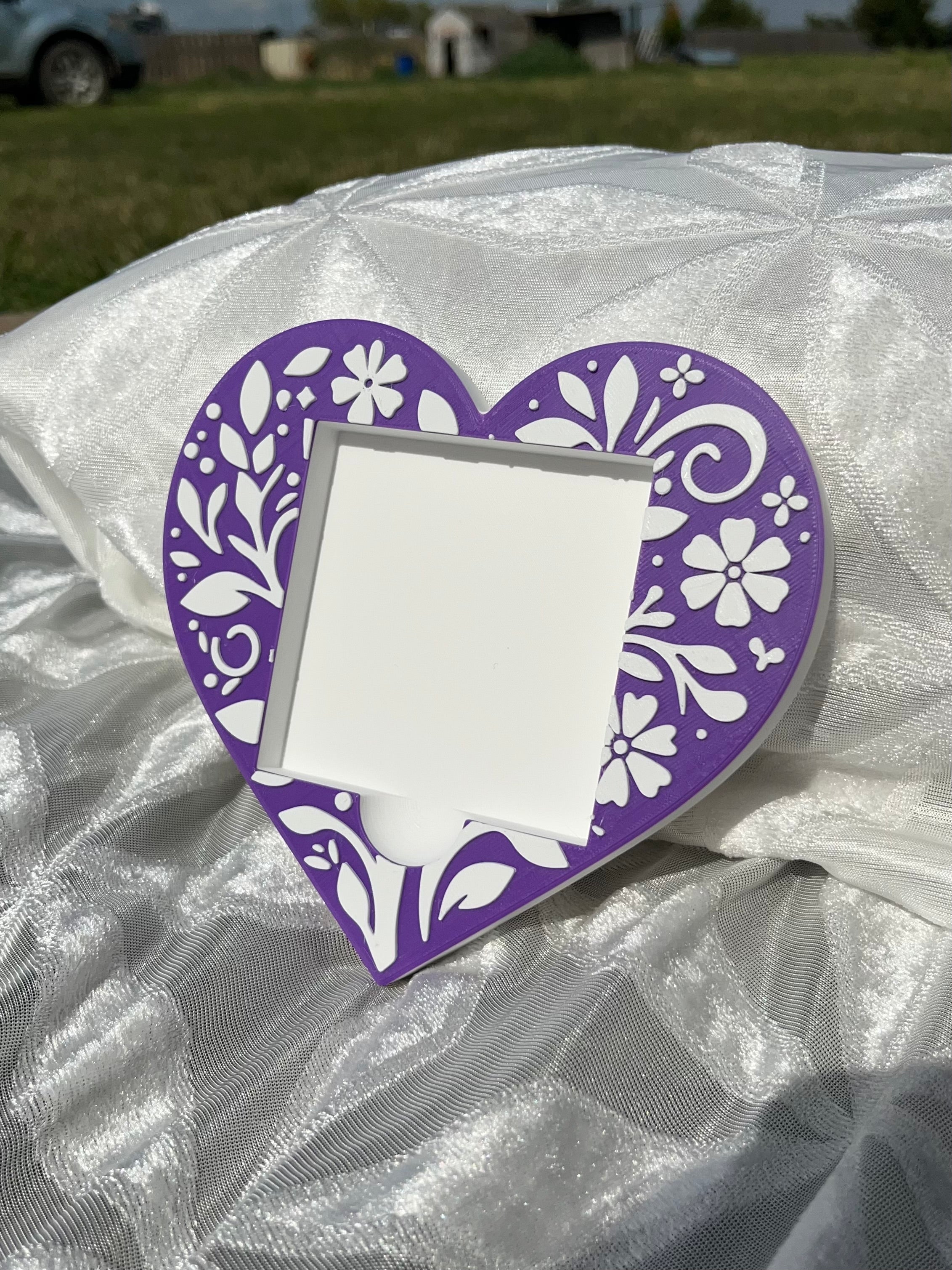 Heart Sticky Notes Holder