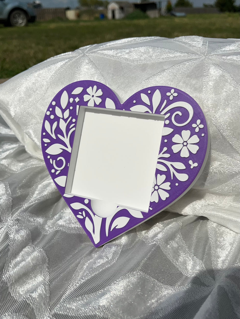 Heart Sticky Notes Holder