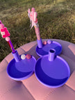 Circle Pen Stand with Tray for Regular or Rhinestone Pens