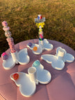 Butterfly Pen Stand with Tray for Clay Pens Only (21mm)