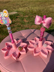 Flower Pen Stand with Tray