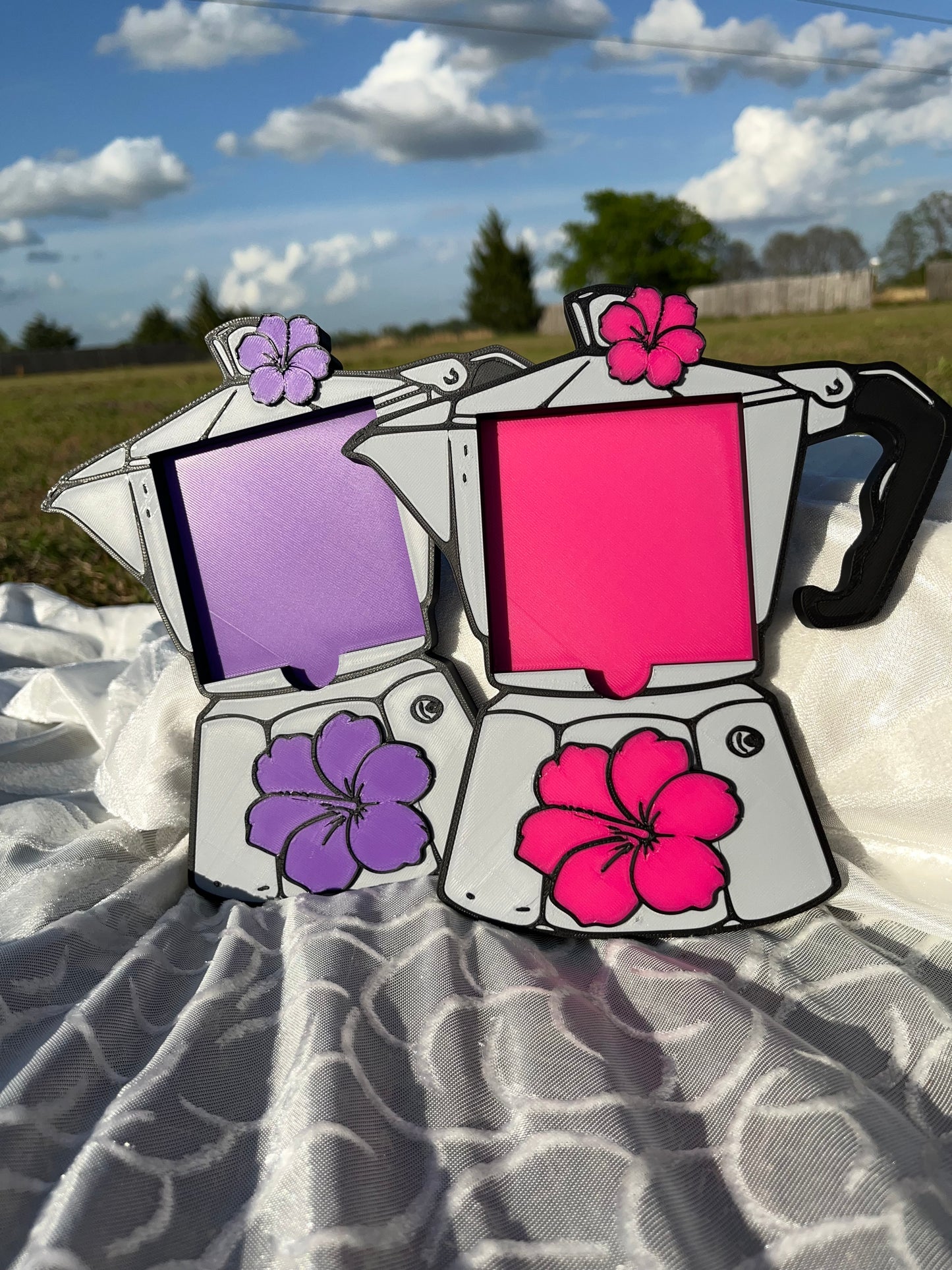 3D Printed “Coffee” Sticky Notes Holder