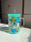 Cafecito y Ponte a Limpiar- glass cup or mug