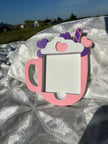 Coffee Mug Sticky Notes Holder