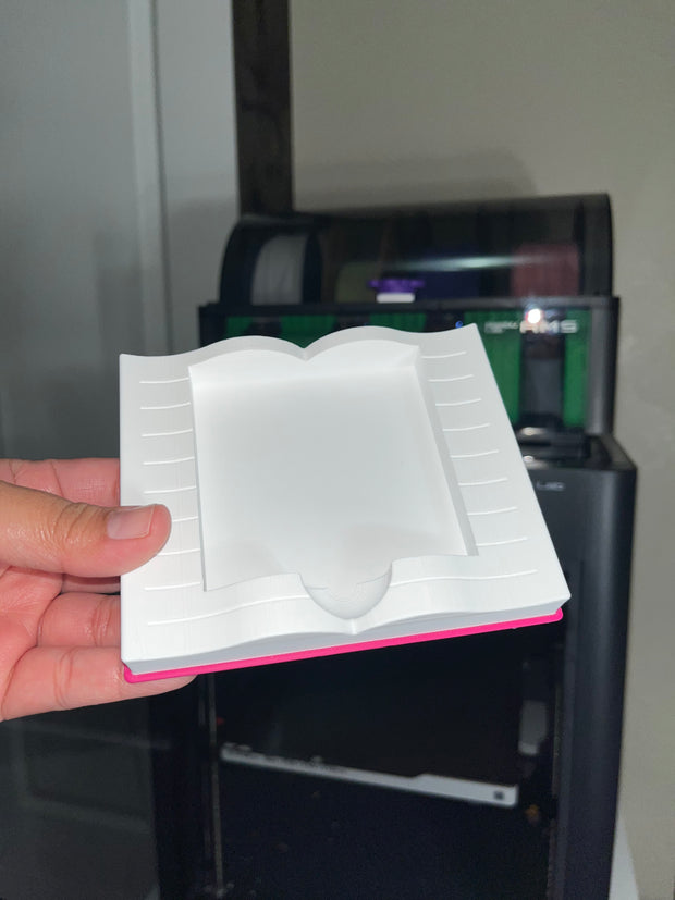Book Sticky Notes Holder