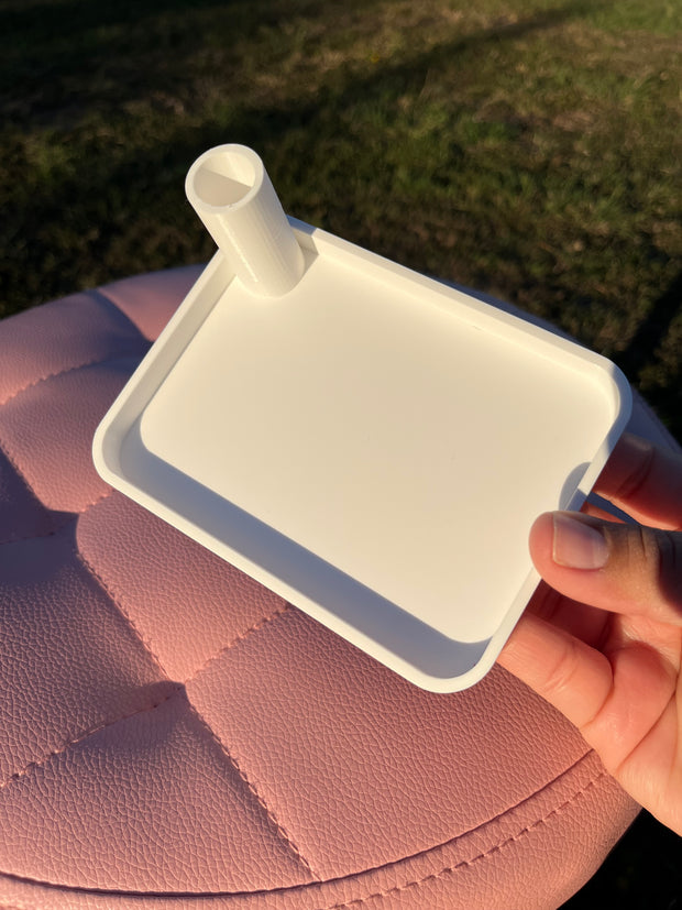 Rectangle Pen Stand with Tray for Regular or Rhinestone Pens
