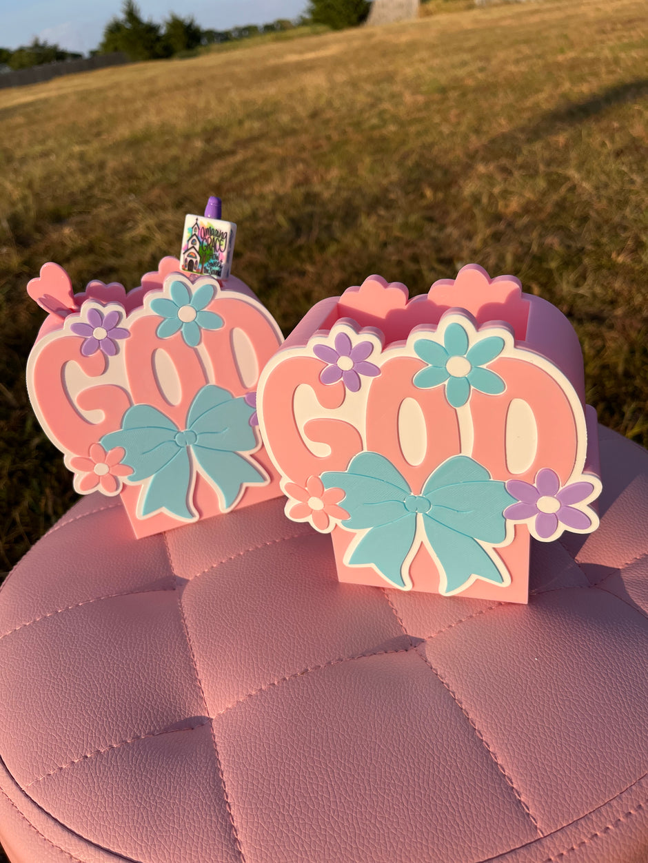 Pen Holder with name “God”